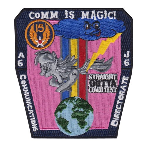 15 AF Communications Directorate A6 J6 Friday Patch