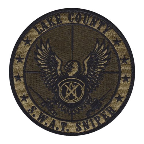 Lake County Sheriff’s Office SWAT Sniper Team Patch