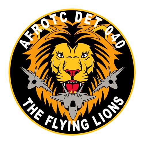AFROTC Det 040 Loyola Marymount University Flying Lions Patch