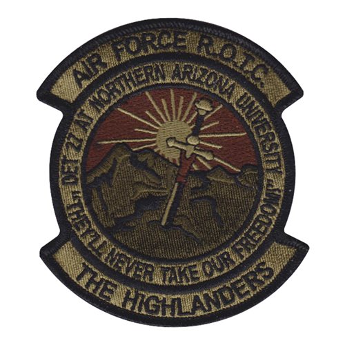 AFROTC Det 027 The Highlanders OCP Patch