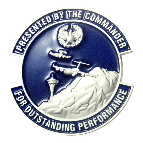 446 FSS Commander Challenge Coin - View 2