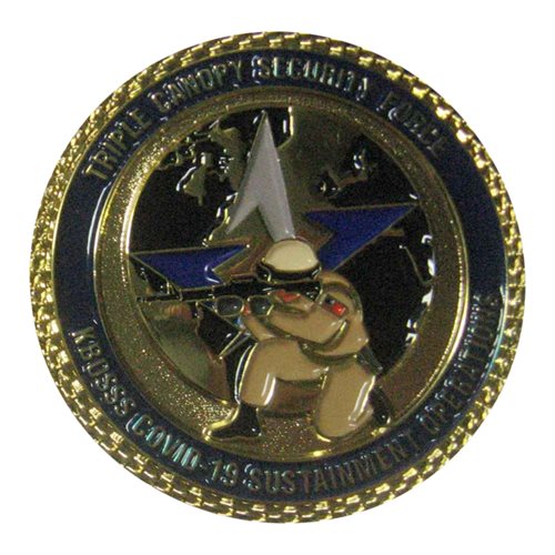 Triple Canopy Challenge Coin
