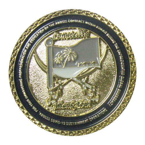 Triple Canopy Challenge Coin - View 2
