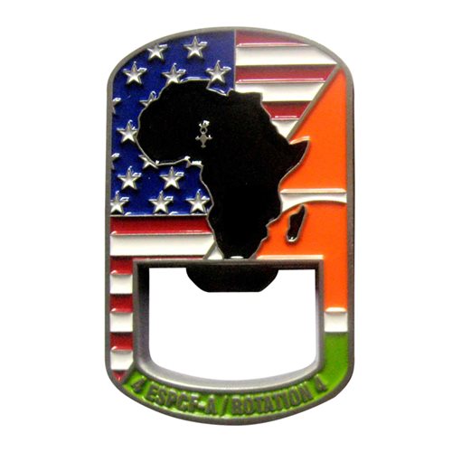 4 ESPCF A Bottle Opener  Challenge Coin - View 2