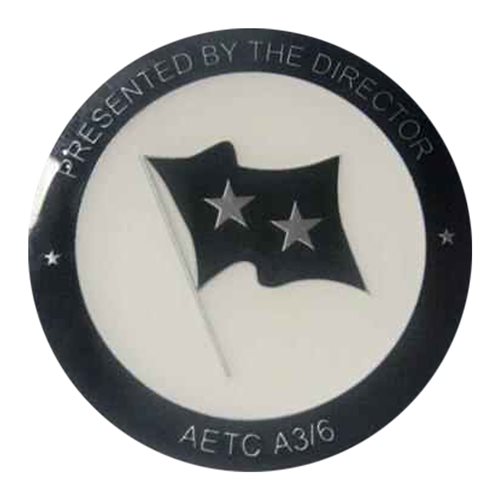 AETC A36 Director Challenge Coin - View 2