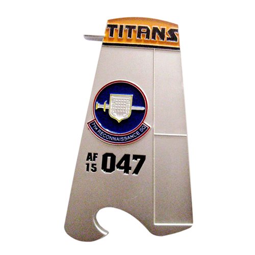 7 RS Titan Tail Flash Bottle Opener Challenge Coin