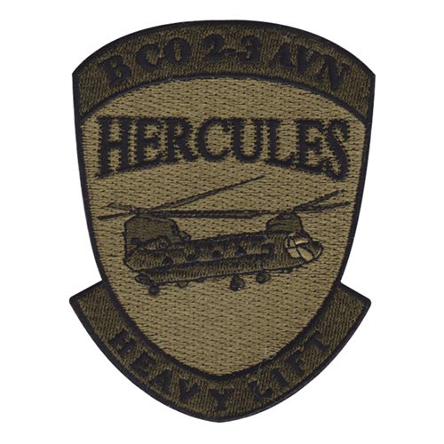 B Co 2-3 AVN Hercules Crest Heavy Lift OCP Patch