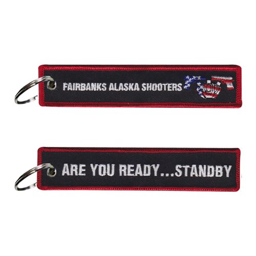 Fairbanks Alaska Shooters Are you Ready Key Flag