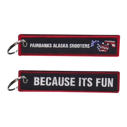 Fairbanks Alaska Shooters Because its Fun Key Flag