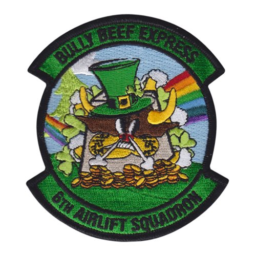 6 AS St Patty's Day One Patch
