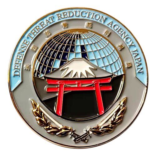 Defense Threat Reduction Agency Japan Challenge Coin - View 2