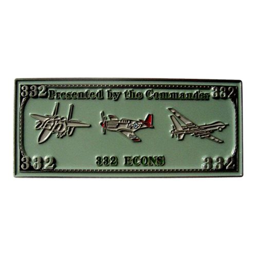 332 ECONS Commander Challenge Coin - View 2