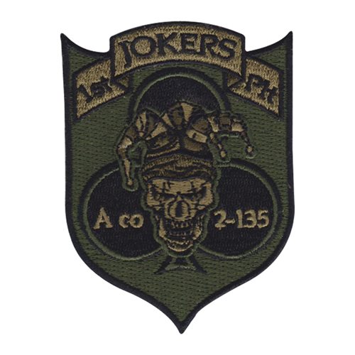A CO 2-135 1st Platoon Jokers Patch