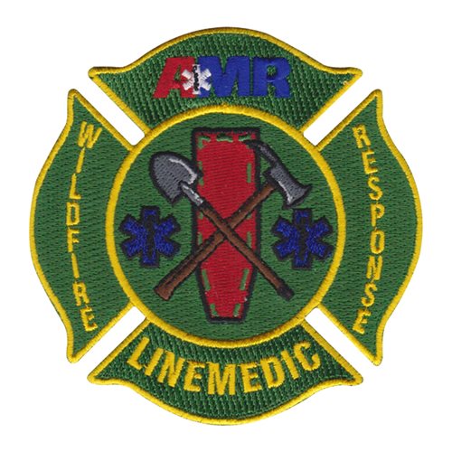 AMR Wildfire Medical Team Patch