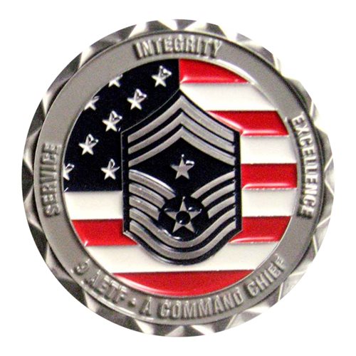 9 AETF Command Chief Challenge Coin
