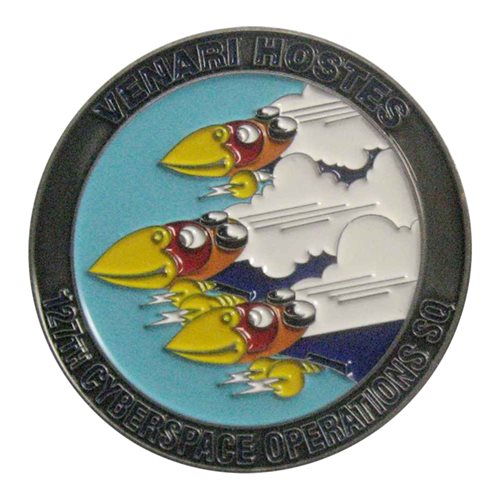 127 COS Challenge Coin