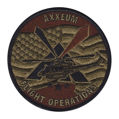 Axxeum Flight Operations Bell 412 OCP Patch