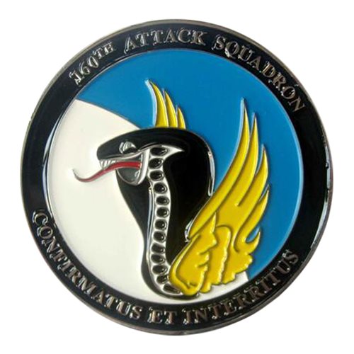 160 ATKS Commander Challenge Coin  - View 2