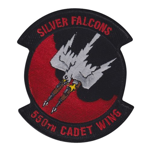 AFROTC Det 550 RPI Silver Falcons Patch