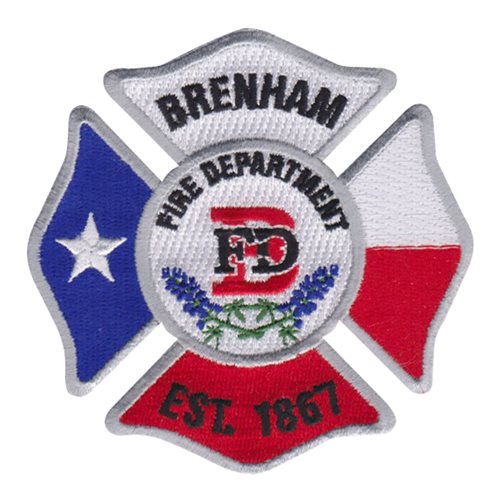 Brenham Fire Department Patch