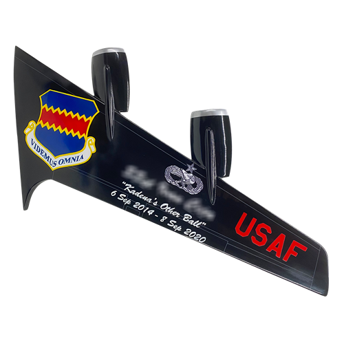 RC-135S Wing Plaque - View 3
