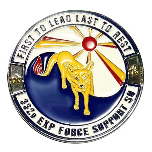332 EFSS Commander Challenge Coin - View 2