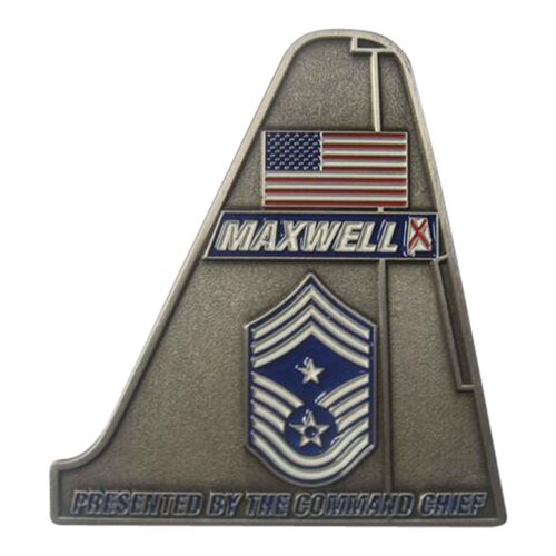 908 AW C-130 Command Chief Tail Flash Challenge Coin