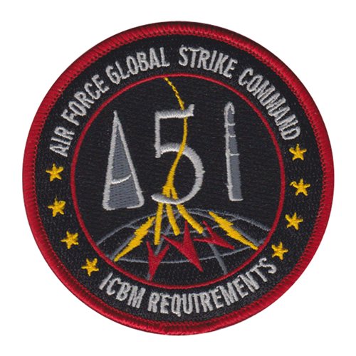 AFGSC ICBM A5I Patch | Air Force Global Strike Command Patches