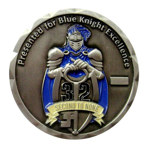 32 IS Commander Challenge Coin  - View 2