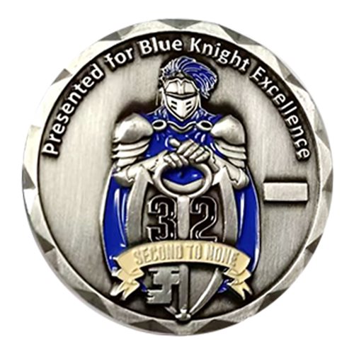 32 IS Commander Challenge Coin  - View 2