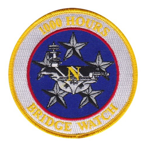 USS Nimitz 1000 Hrs Patch