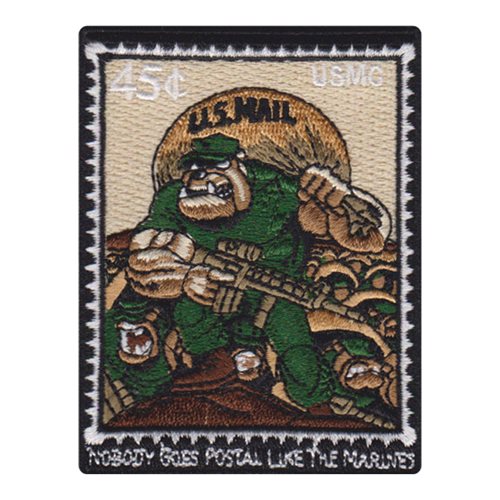 MCAS YUMA Nobody Goes Postal Like the Marines Patch