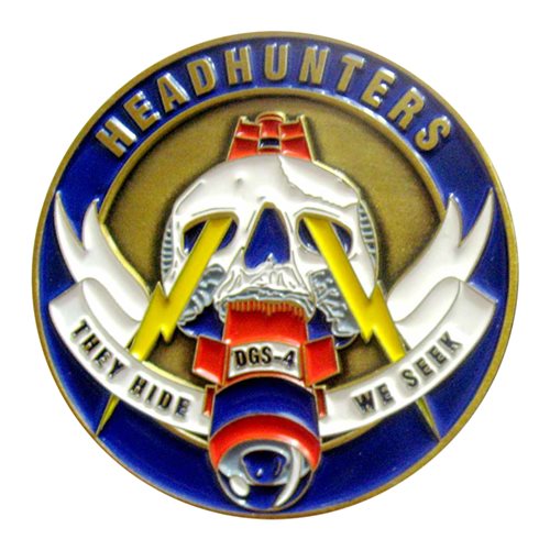 24 IS Headhunters Challenge Coin - View 2