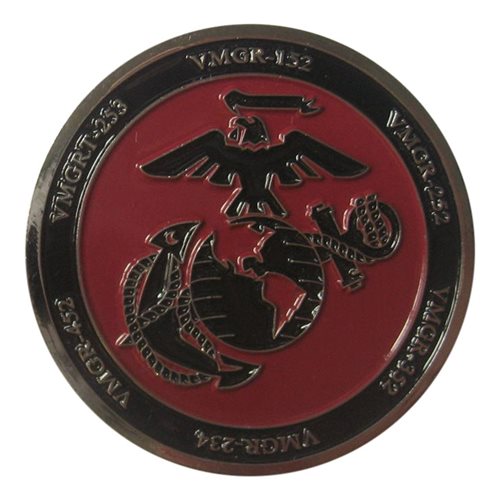 VMGR KC-130 Battleherk Coin - View 2