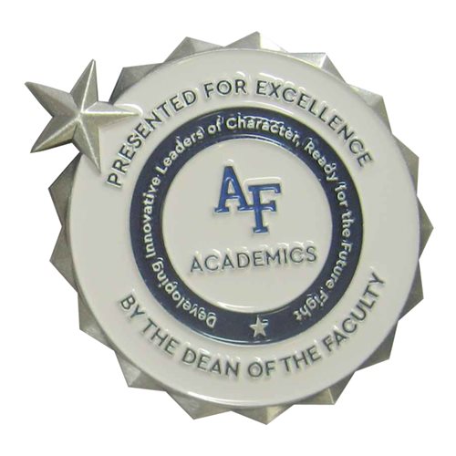 USAFA Dean of Faculty Challenge Coin - View 2