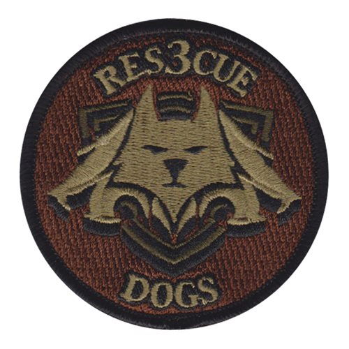 Fergus Falls Fire Department Rescue Dog OCP Patch