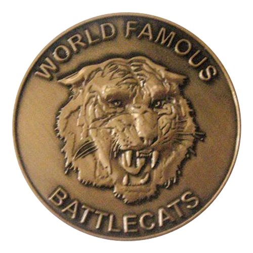 HSM-73 Battle Cat Challenge Coin  - View 2