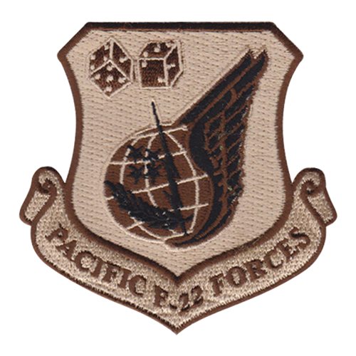 F-22ラプター　90th FSパッチ 90 FS Pacific F-22 Forces Desert Patch | 90th Fighter