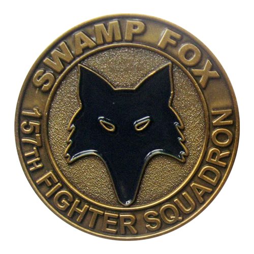157 FS Swamp Fox Challenge Coin