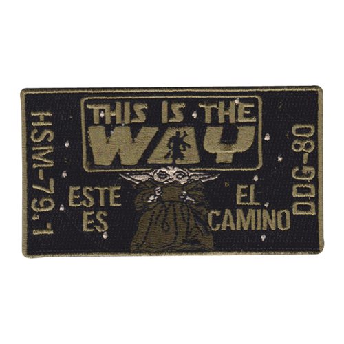 HSM-79 Detachment 1 This is the Way NWU Patch