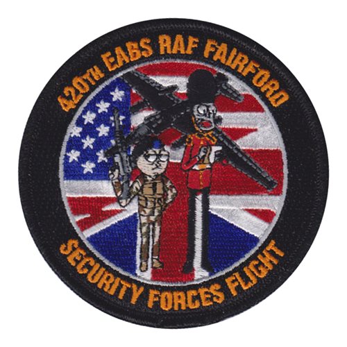 420 EABS RAF Fairford Patch