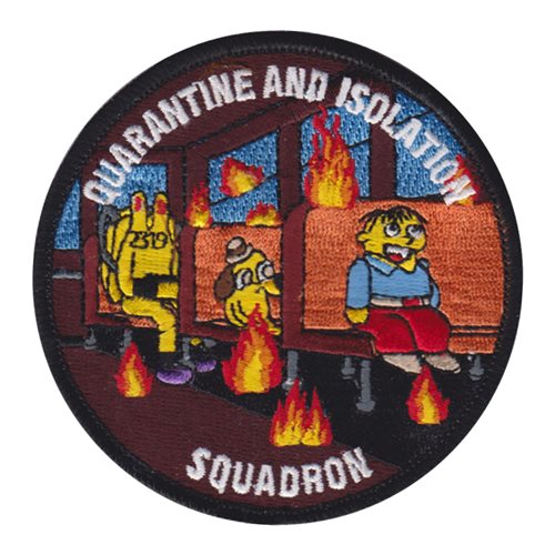 USAFA Quarantine and Isolation Squadron Patch
