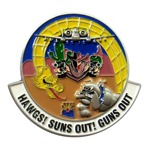 355 AMXS Challenge Coin - View 2