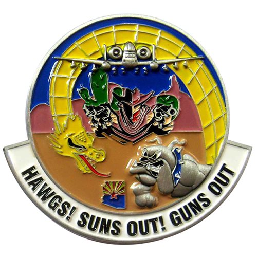 355 AMXS Challenge Coin - View 2