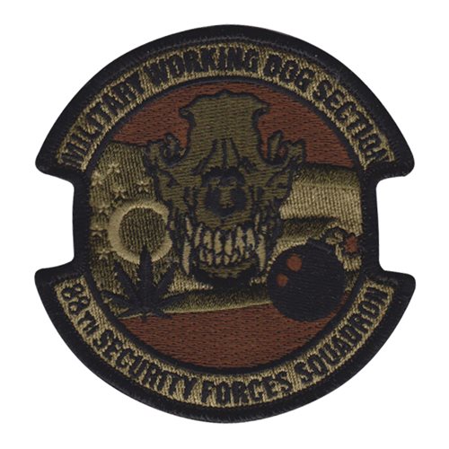 Military Working Dog Morale Patch - OCP
