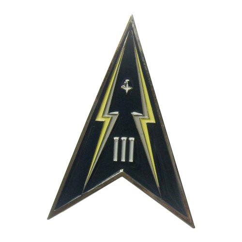 Space Delta 3 Command Challenge Coin
