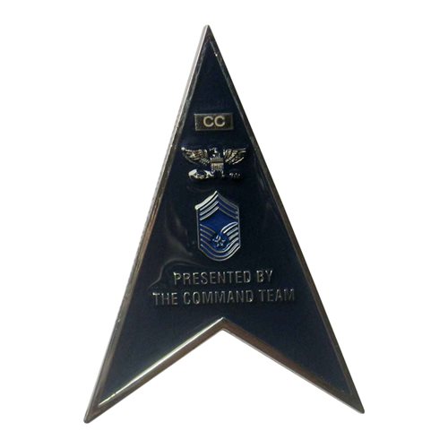 Space Delta 3 Command Challenge Coin - View 2