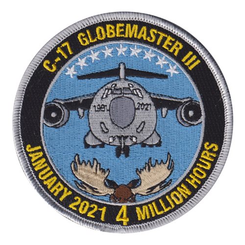 AFLCMC C-17 Division 4 Million Hours Patch