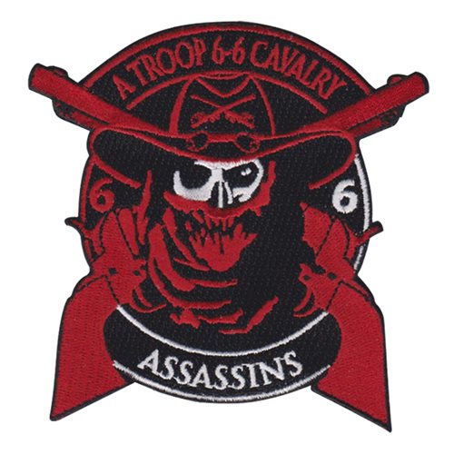 A Troop 6-6 Cavalry Assassins Patch