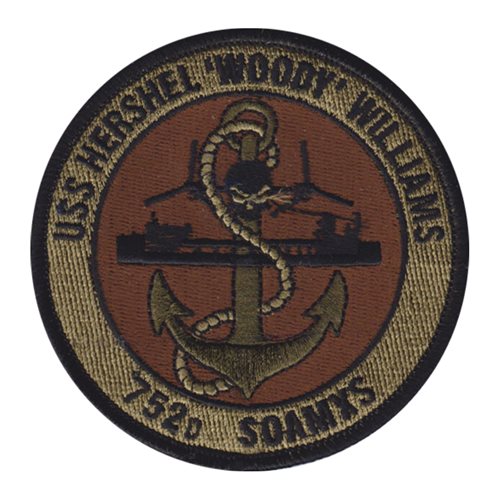 752 SOAMXS USS Hershel Williams OCP Patch